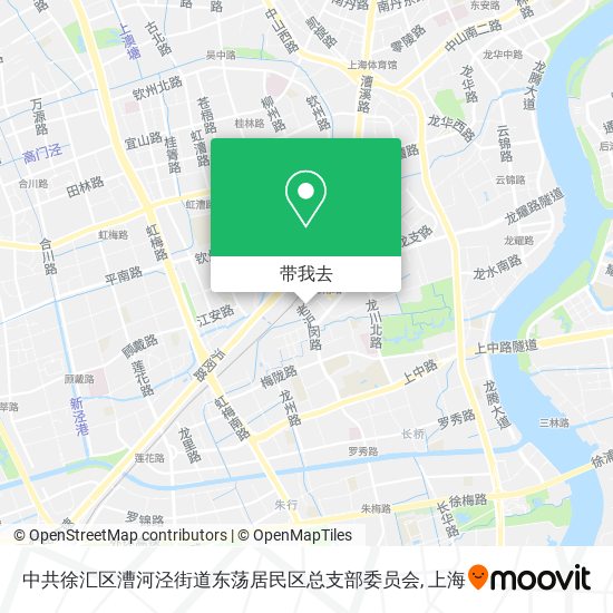 中共徐汇区漕河泾街道东荡居民区总支部委员会地图