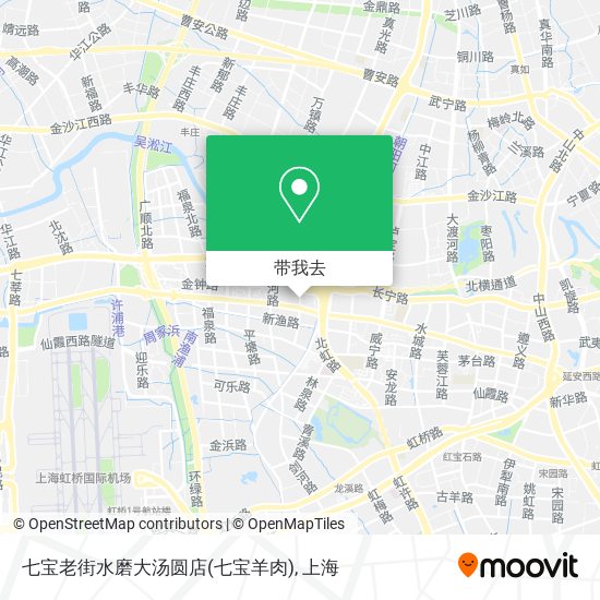 七宝老街水磨大汤圆店(七宝羊肉)地图