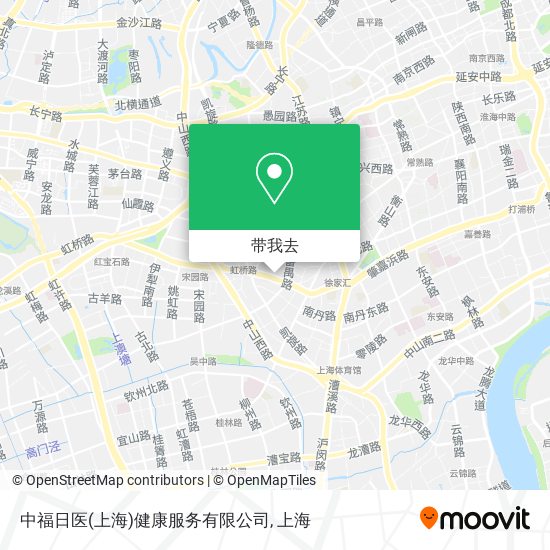 中福日医(上海)健康服务有限公司地图