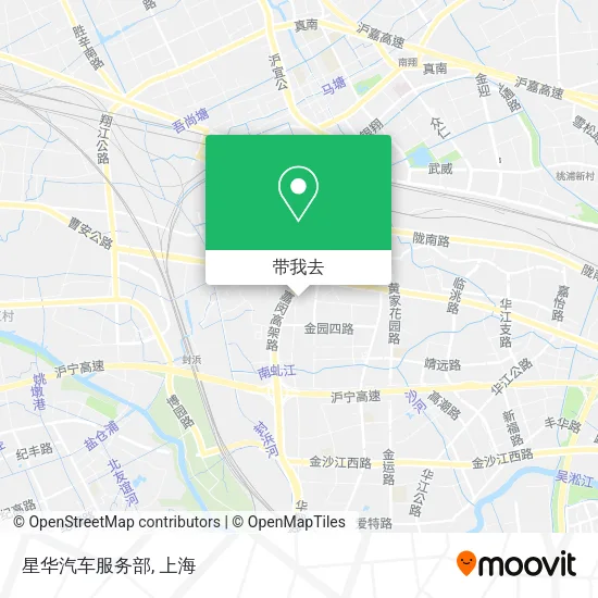 星华汽车服务部地图