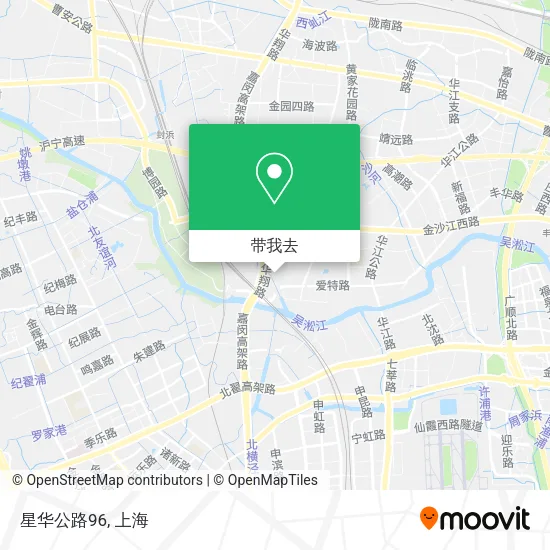 星华公路96地图