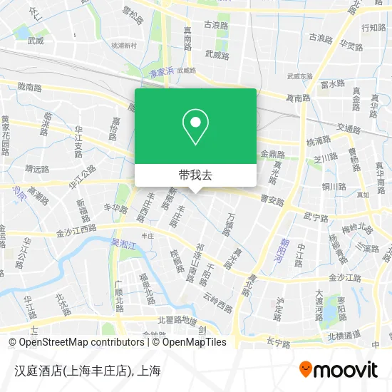 汉庭酒店(上海丰庄店)地图