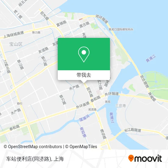 车站便利店(同济路)地图