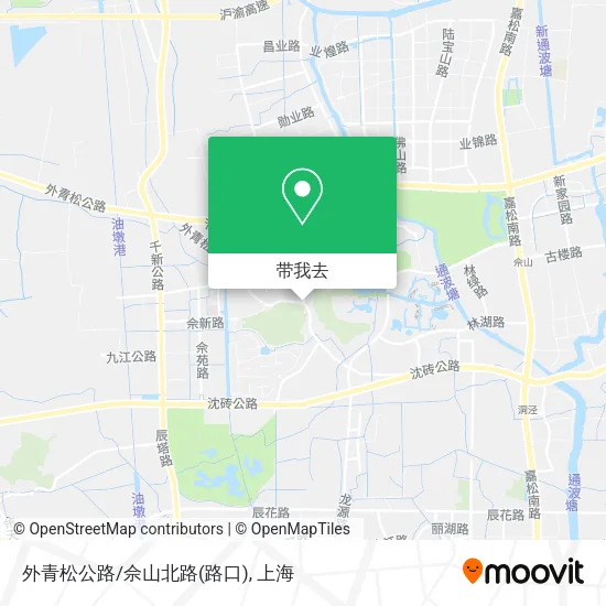 外青松公路/佘山北路(路口)地图