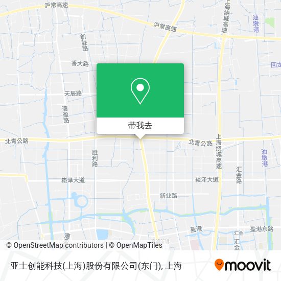亚士创能科技(上海)股份有限公司(东门)地图
