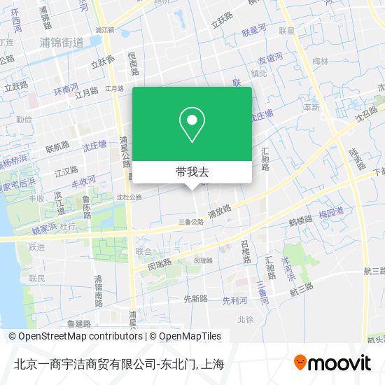 北京一商宇洁商贸有限公司-东北门地图