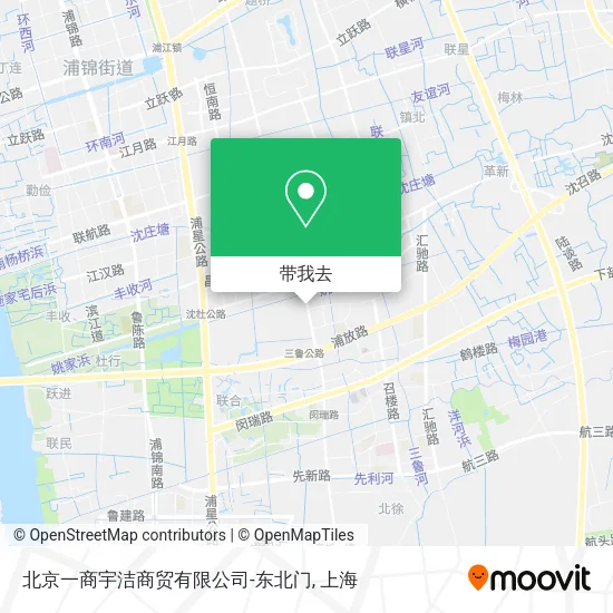 北京一商宇洁商贸有限公司-东北门地图