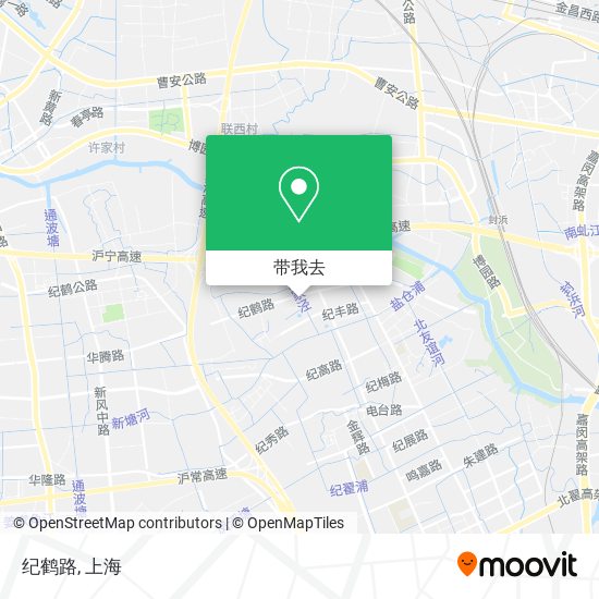 纪鹤路地图