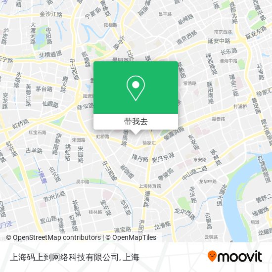 上海码上到网络科技有限公司地图