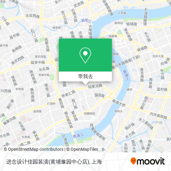 进念设计佳园装潢(黄埔豫园中心店)地图