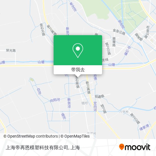上海帝再恩模塑科技有限公司地图