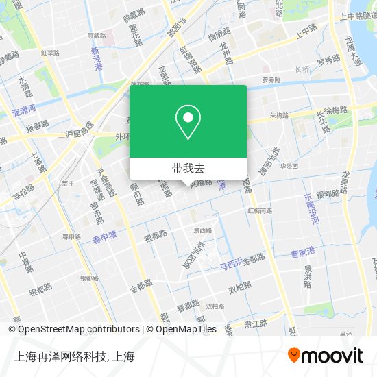 上海再泽网络科技地图