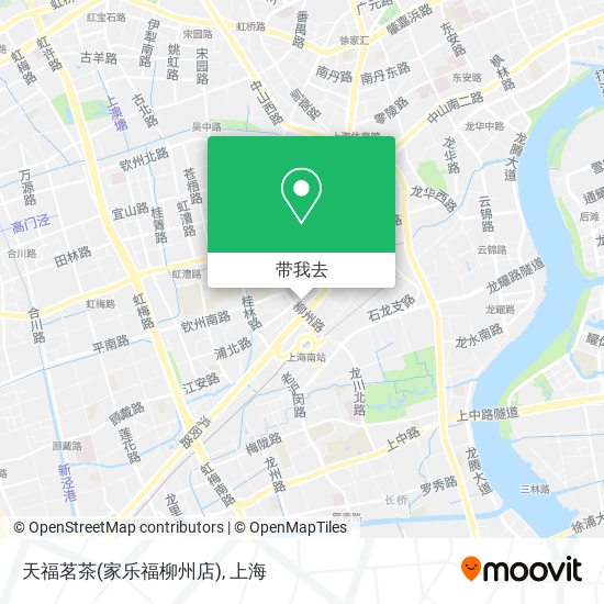 天福茗茶(家乐福柳州店)地图