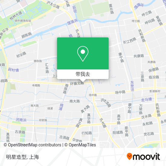 明星造型地图