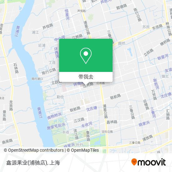 鑫源果业(浦驰店)地图