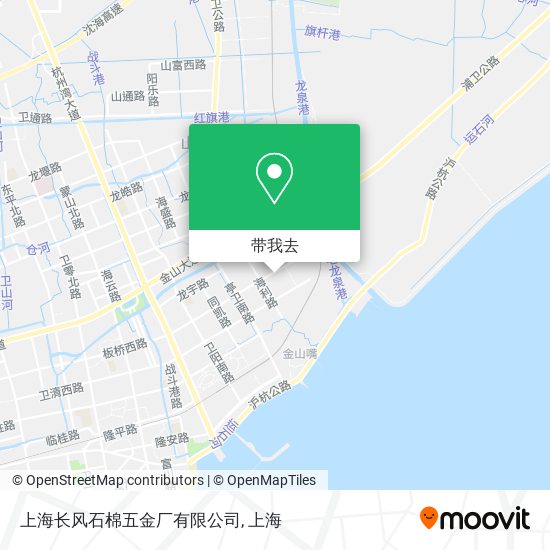 上海长风石棉五金厂有限公司地图