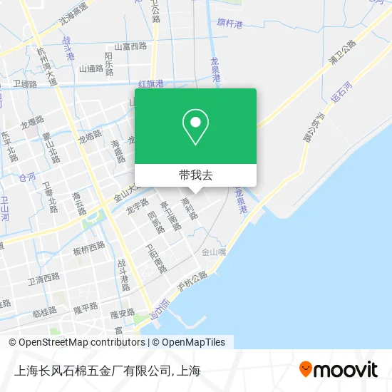 上海长风石棉五金厂有限公司地图