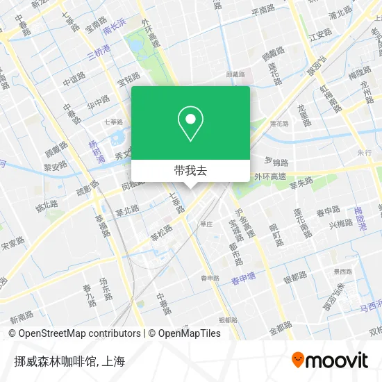 挪威森林咖啡馆地图