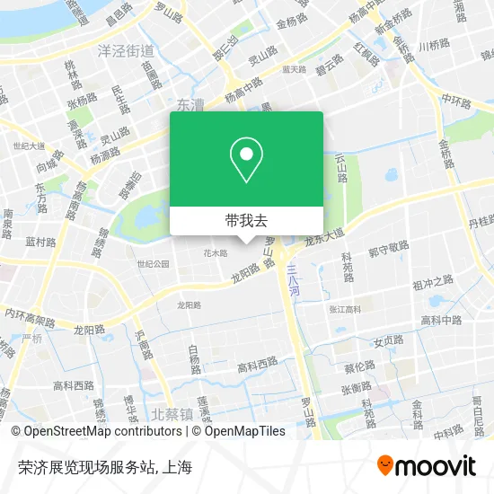 荣济展览现场服务站地图