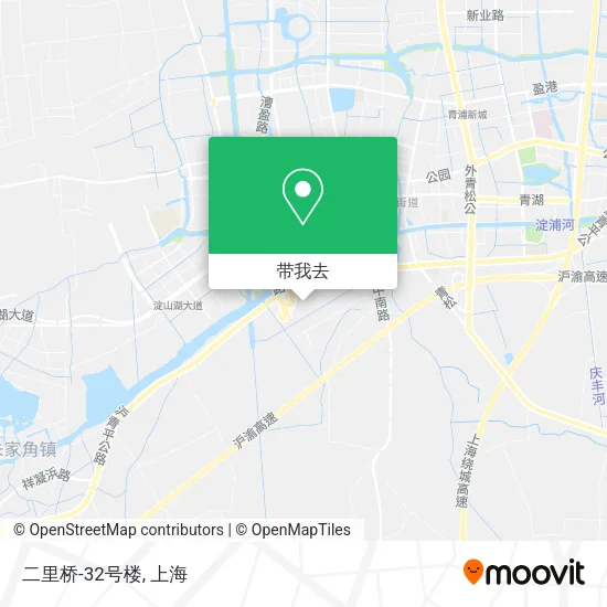二里桥-32号楼地图