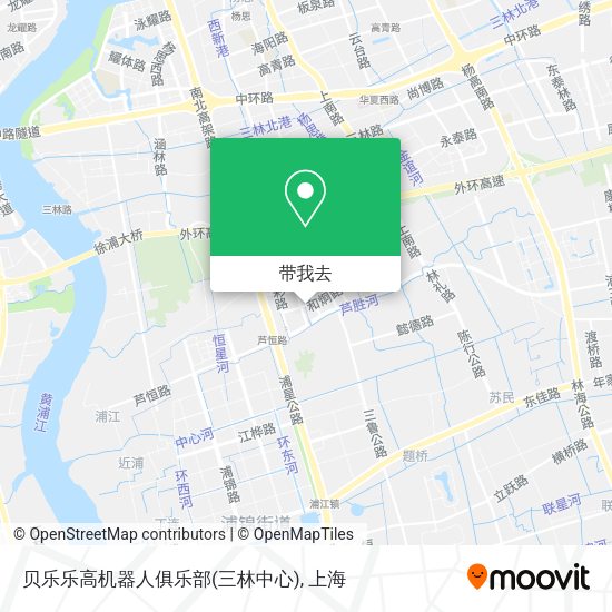 贝乐乐高机器人俱乐部(三林中心)地图