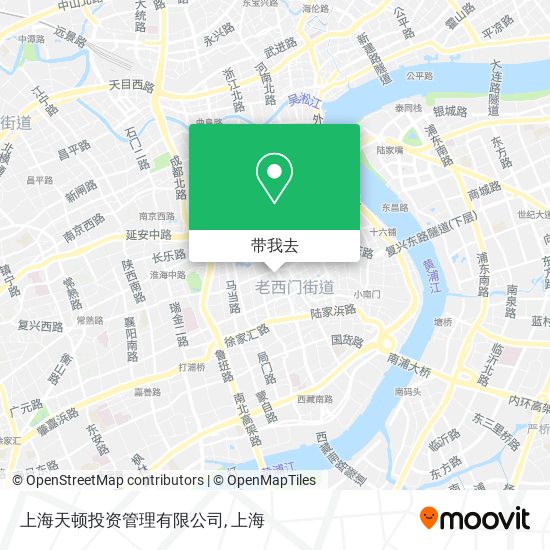 上海天顿投资管理有限公司地图