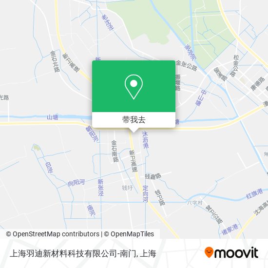 上海羽迪新材料科技有限公司-南门地图