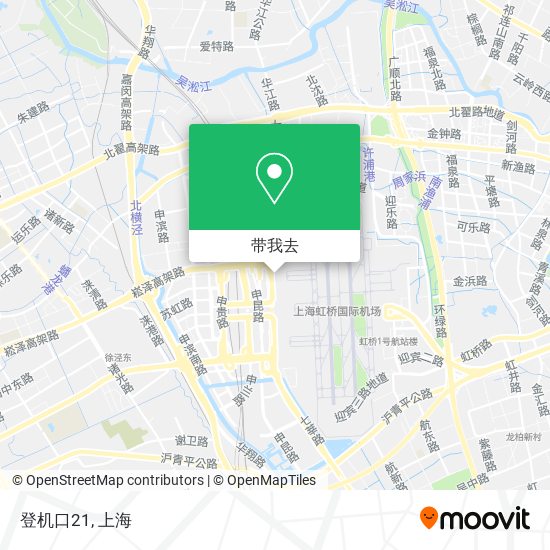 登机口21地图
