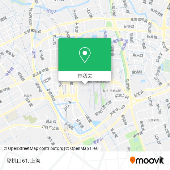 登机口61地图