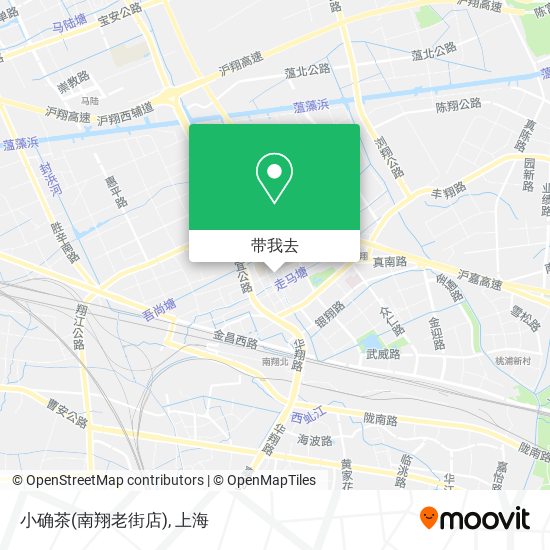 小确茶(南翔老街店)地图