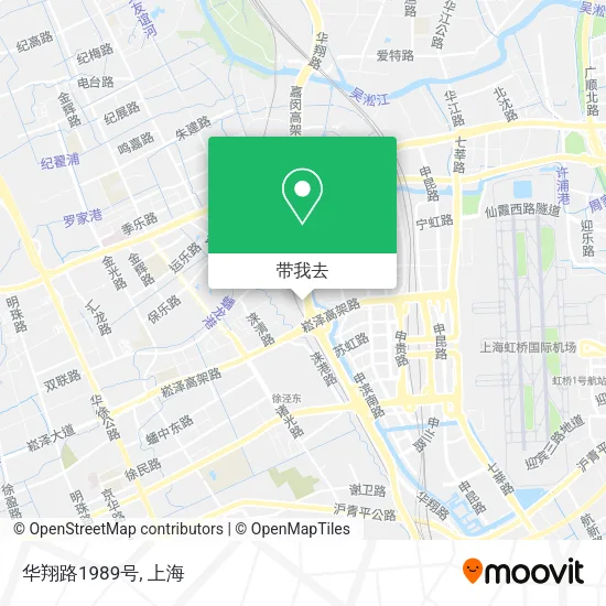 华翔路1989号地图
