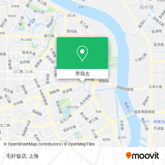 毛轩饭店地图