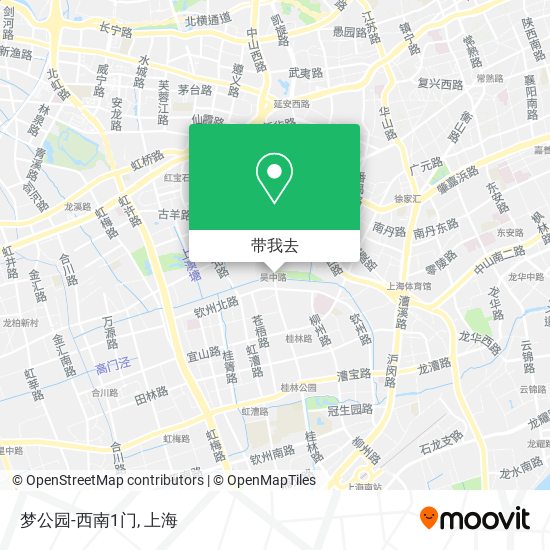 梦公园-西南1门地图
