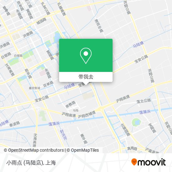 小雨点  (马陆店)地图