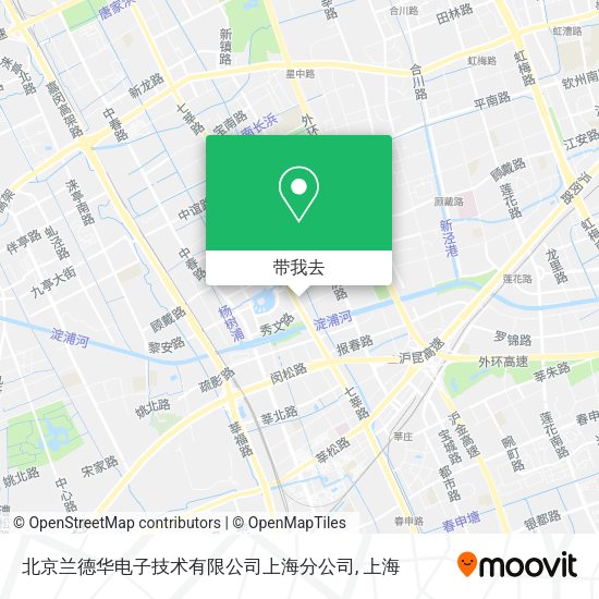 北京兰德华电子技术有限公司上海分公司地图