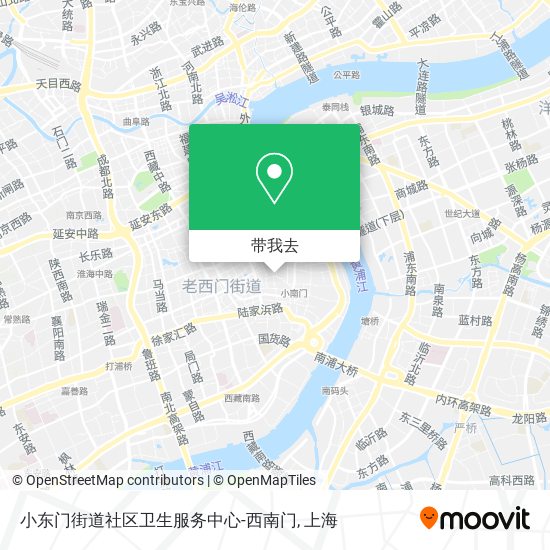 小东门街道社区卫生服务中心-西南门地图
