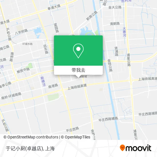 于记小厨(卓越店)地图