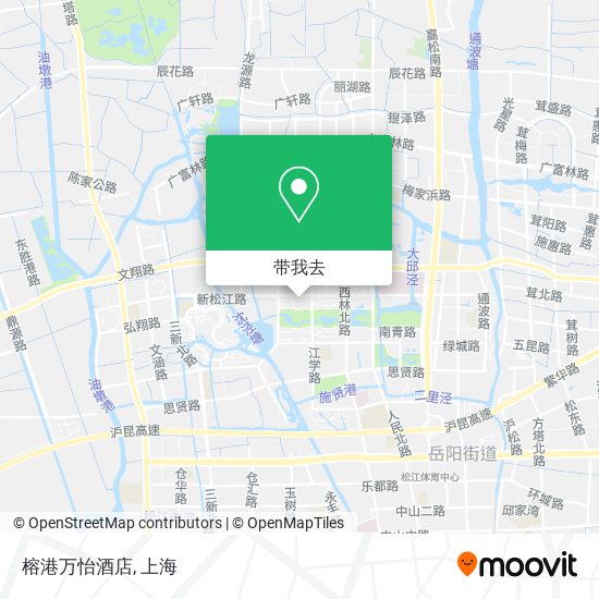 榕港万怡酒店地图