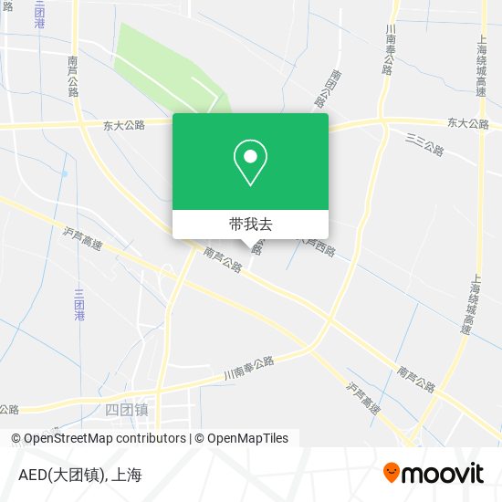 AED(大团镇)地图