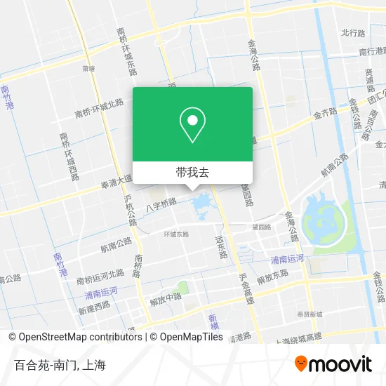 百合苑-南门地图