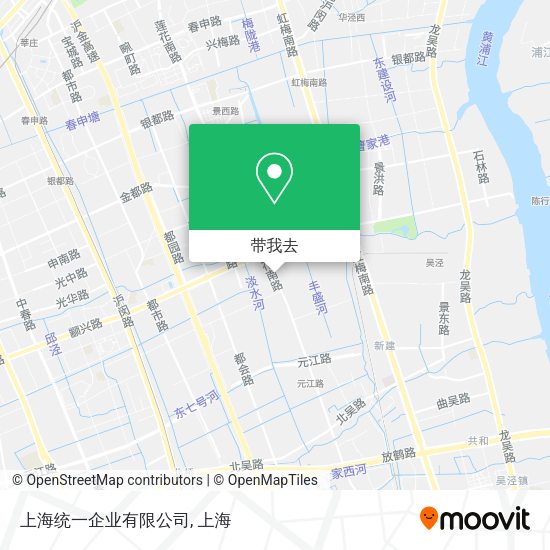 上海统一企业有限公司地图