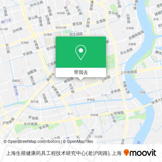 上海生殖健康药具工程技术研究中心(老沪闵路)地图