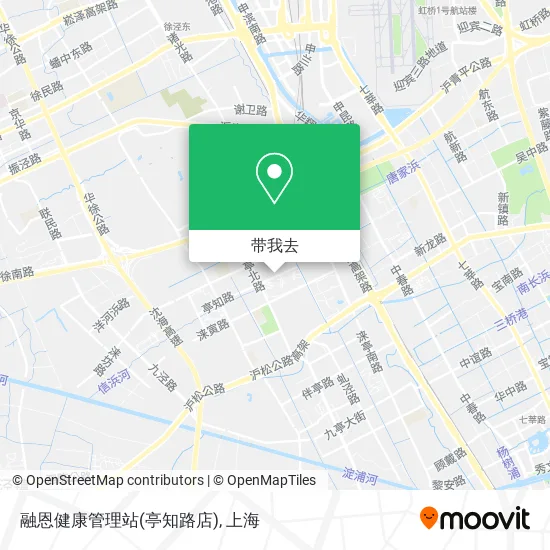 融恩健康管理站(亭知路店)地图
