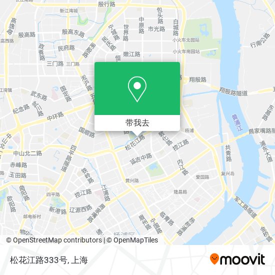 松花江路333号地图