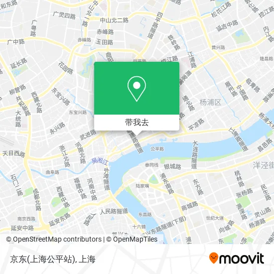京东(上海公平站)地图