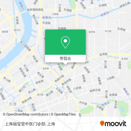 上海福玺堂中医门诊部地图
