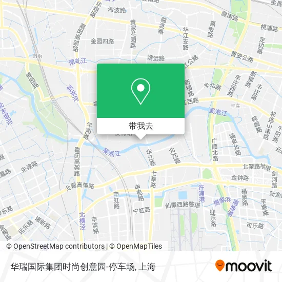 华瑞国际集团时尚创意园-停车场地图