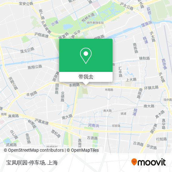 宝凤暝园-停车场地图