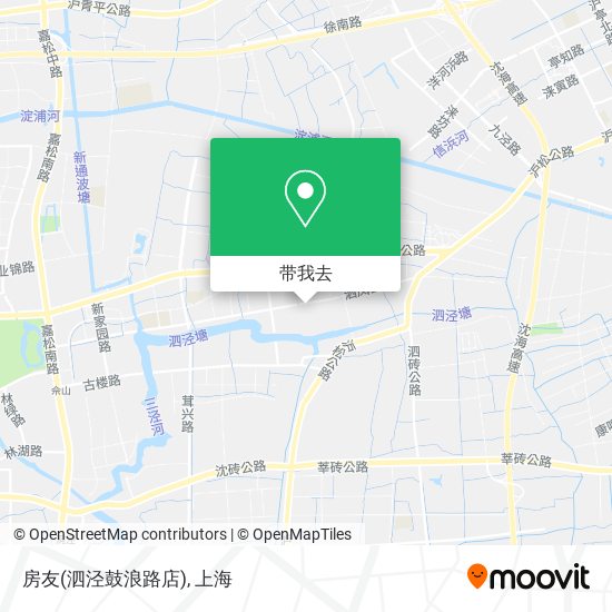 房友(泗泾鼓浪路店)地图