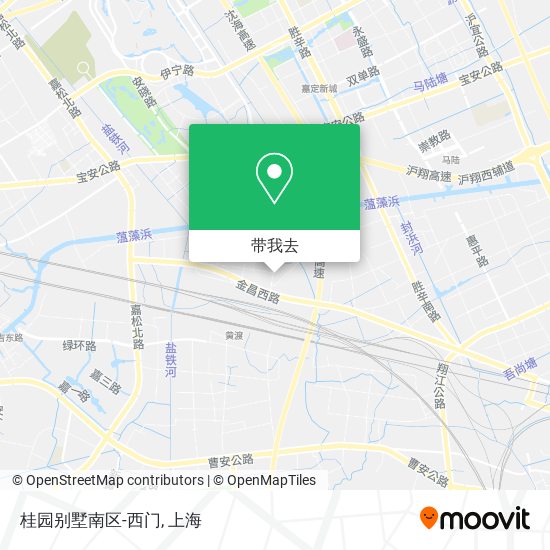 桂园别墅南区-西门地图